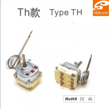 Type TH Stainless Steel Capillary Thermostat